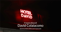 Desktop Screenshot of davidcolaiacomo.it
